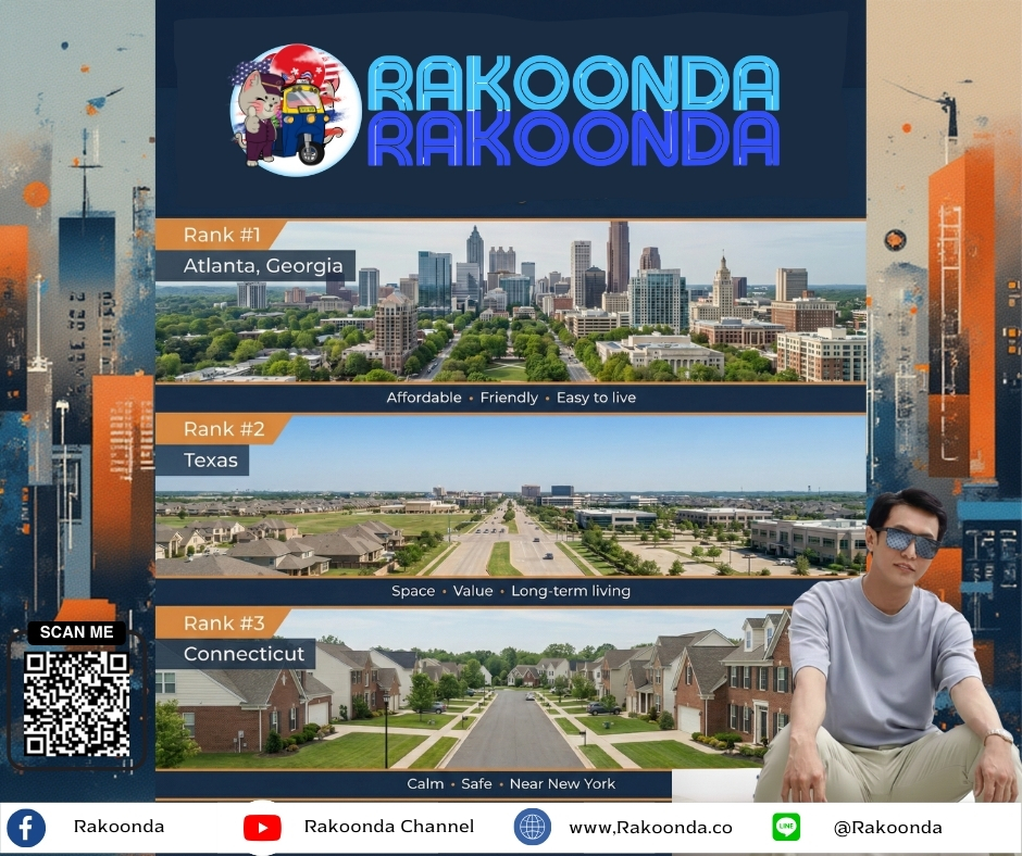 เมืองไหนอยู่ง่ายเดินทางสะดวกวันนี้ Rakoonda มีคำตอบ