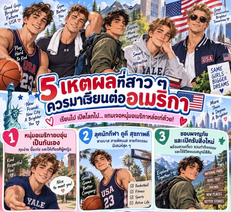 5 เหตุผลที่สาวๆ ควรมาเรียนต่ออเมริกา